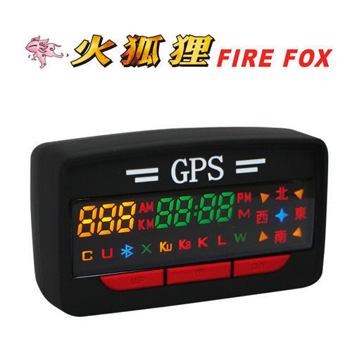 【火狐狸】GPS-A3 Plus 衛星定位行車警示器 (入門版)