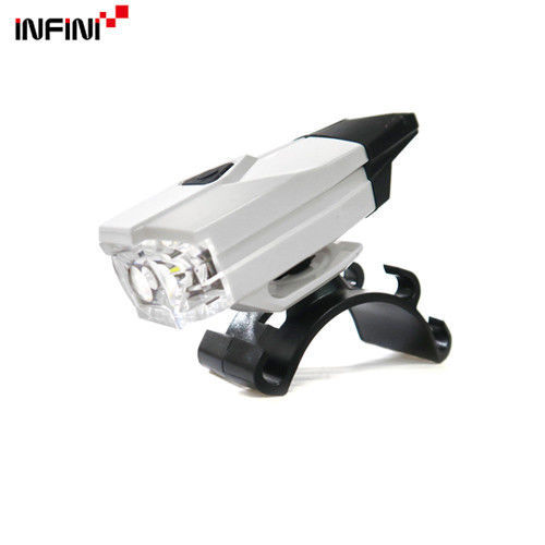 【INFINI】MINI LAVA I-261W 白光LED警示燈4模式前燈/台灣製-白色
