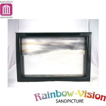 【Rainbow vision】水砂畫-地平線 (亮光黑)