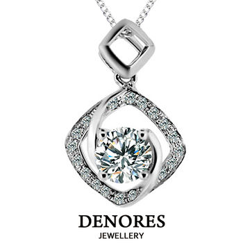 DENORES 真情不渝GIA 0.30克拉F／VS2美鑽鍊