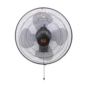 南亞EF-1868單拉壁掛扇，採用20mm高轉速馬達，風力強勁。具備雙拉式設計，可上下俯仰調節角度，三片式AS透明扇葉，風量可分為4段3速調節。使用高階塑膠料製造，輕便耐用。電壓為110V 60Hz，消耗功率60W，產品重量約2.4Kg，製造於臺灣，提供保固服務。