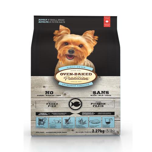 Oven-Baked 烘焙客 成犬深海魚口味 狗飼料 1公斤*1包 小顆粒