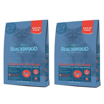 Blackwood 柏萊富 特調無穀全齡貓配方(雞肉+碗豆) 貓飼料 13.23磅*2包
