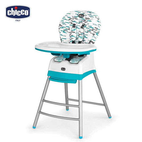 chicco-Stack三合一多功能成長高腳餐椅-波浪藍
