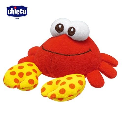 任-chicco-神奇感溫螃蟹洗澡玩具