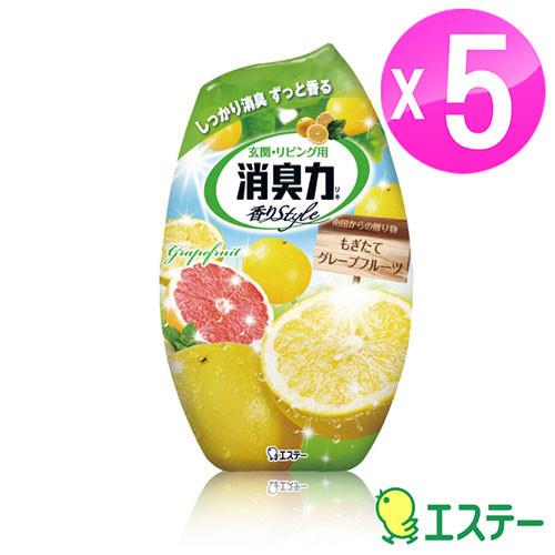 St雞仔牌新部屋消臭力玄關居家消臭專用 葡萄柚香400ml 5入組st 1135 去味芳香 Etmall東森購物