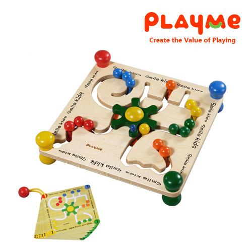 PlayMe轉盤迷宮~邏輯推理益智玩具