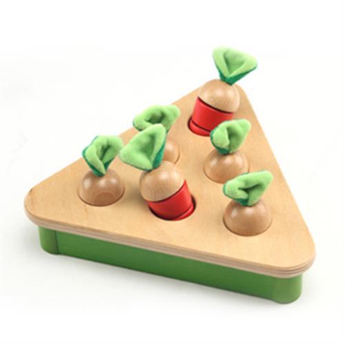 【PlayMe】拔蘿蔔對對樂~顏色配對記憶與扮演玩具