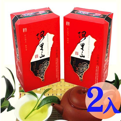 龍源茶品 阿里山茗香輕焙火烏龍茶2盒組(150g/組)