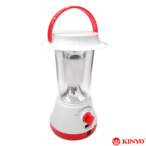 【KINYO】360度LED充電式露營燈(CP-01)