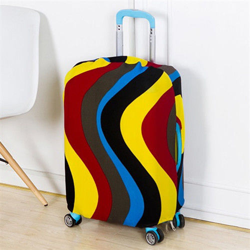 S碼 行李彈力印花防塵罩  (6款可選)  適用18~20吋行李箱
