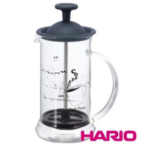 HARIO 黑灰法式濾壓咖啡壼(1~2杯用)240ml