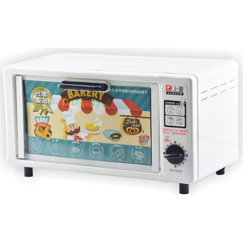 【上豪】8公升單旋鈕電烤箱 OV-0830