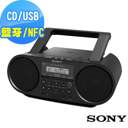 SONY NFC藍牙音樂播放器ZS-RS60BT+送音樂CD