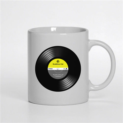 【HeadphoneDog】黑膠唱片馬克杯/筆筒/咖啡杯