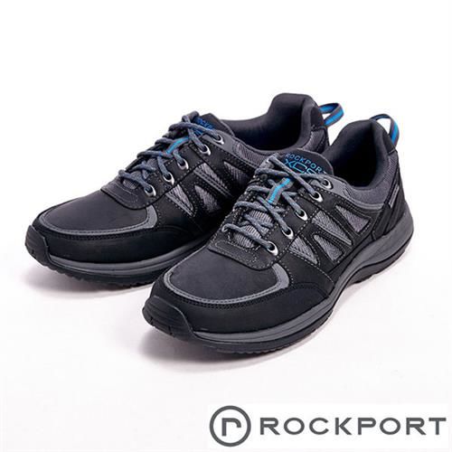 【Rockport】XCS URB GEAR WP 全防水系列休閒男鞋-黑