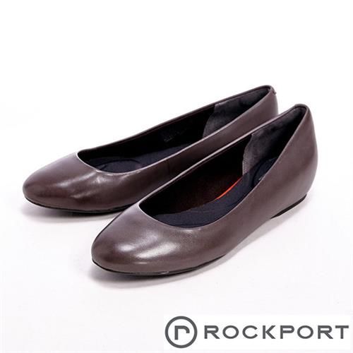 【Rockport】全方位動能系列 / TMHW20 PLAIN PUMP 隱藏式楔型跟鞋-灰