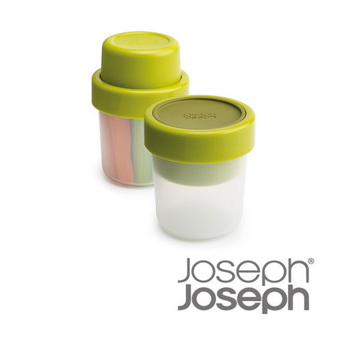 《Joseph Joseph英國創意餐廚》翻轉點心盒(綠)-81025