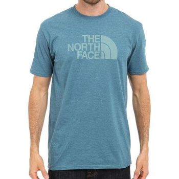 【The North Face】2016男經典標誌珊瑚藍圓領短袖ㄒ恤(預購)