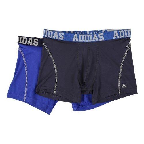 【Adidas】2016男時尚Clima Cool雙藍四角內著2件組(預購)