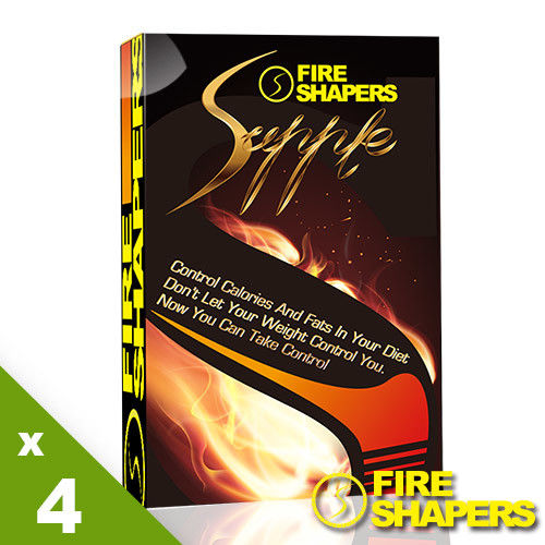 Fire Shapers-爆so膠囊超值4盒組(專利苦橙萃取)