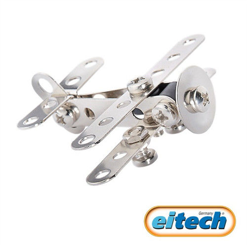 【德國eitech】益智鋼鐵玩具-翱翔飛機(C45)