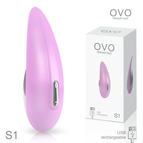 德國OVO S1 察爾 7段變頻 多功能 陰蒂刺激震動按摩器 充電式 粉色