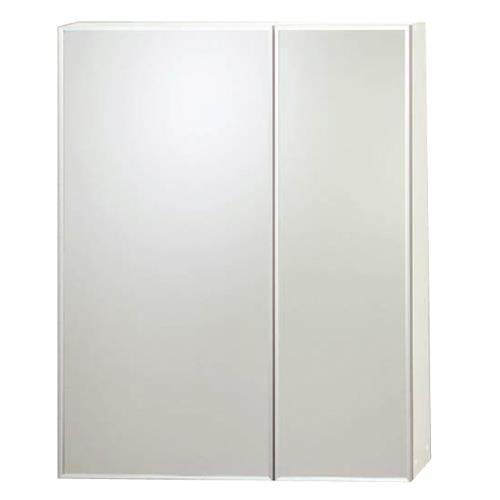 【Aberdeen】對開鋁框邊浴室收納鏡櫃