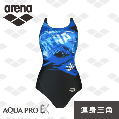 【限量】arena 女用 連身三角泳衣 Aqua Pro Ex 訓練款 TMS5151WA-行動