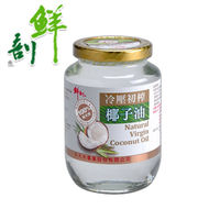 半天水 100%純天然冷壓初搾椰子油450ml x6瓶