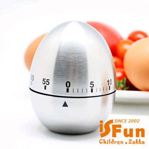 【iSFun】餐廚幫手＊免電池蛋型計時器
