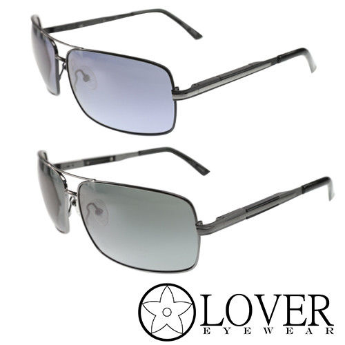 【Lover】精品金屬雙樑方框太陽眼鏡(9125)