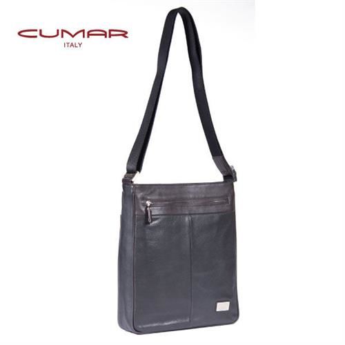 CUMAR 直立式全皮側背包 0296-A0101