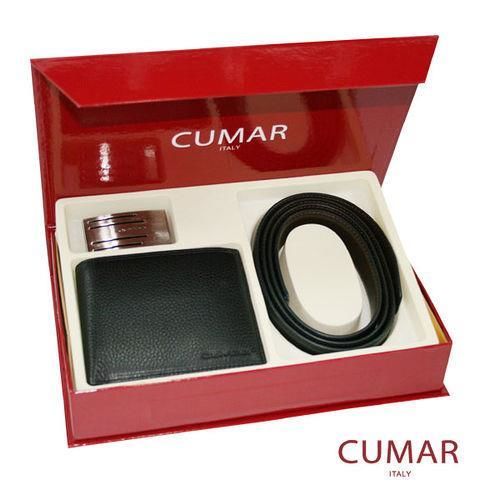 CUMAR皮帶皮夾禮盒組0596-16901-17