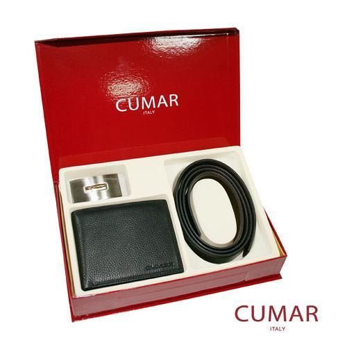 CUMAR皮帶皮夾禮盒組0596-16901-15