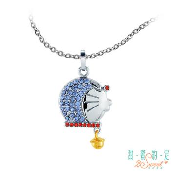 甜蜜約定 Doraemon 輕快哆啦A夢白鋼項鍊