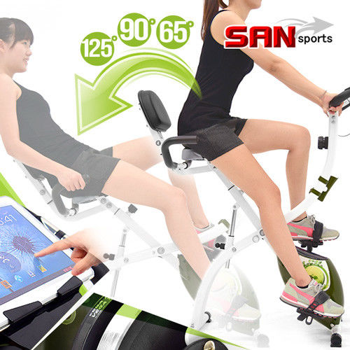 【SAN SPORTS】百變飛輪式磁控健身車