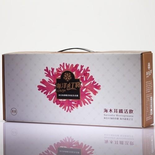 海洋紅寶 海木耳纖活飲禮盒(6入)*2盒