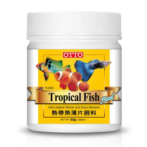 【OTTO】奧圖 熱帶魚薄片飼料 60g X 1入