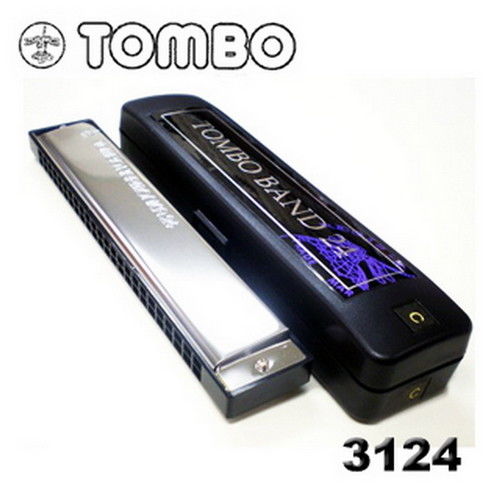 Tombo 日本品牌  蜻蜓牌 複音口琴 C調 24孔48音 (NO-3124)