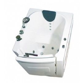 【海夫健康生活館】開門式浴缸 內開式 101-R 氣泡按摩款 (95*85*100cm)