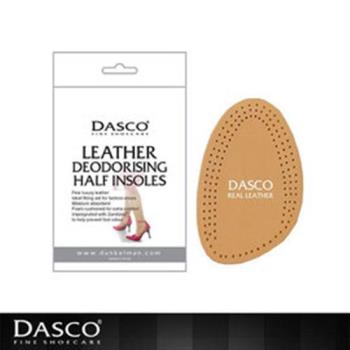 【鞋之潔】英國伯爵DASCO 6016前掌舒適真皮鞋墊 不塗覆化學成份 actifresh可消除細菌
