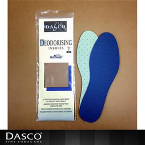 【鞋之潔】英國伯爵DASCO 6043活性炭除臭鞋墊 可裁剪合適尺寸