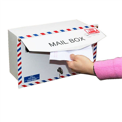 PUSH!居家生活用品 MAIL BOX個性化信箱郵箱郵筒報紙箱 掛牆式 I53
