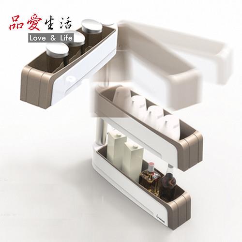【品愛生活】COOKTIME 系列360度高級廚房調味瓶置物架(須打孔)