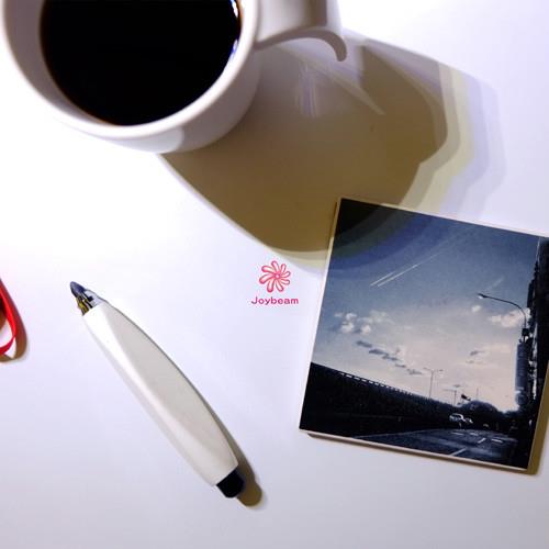 生活印象系列吸水防滑杯墊-天空