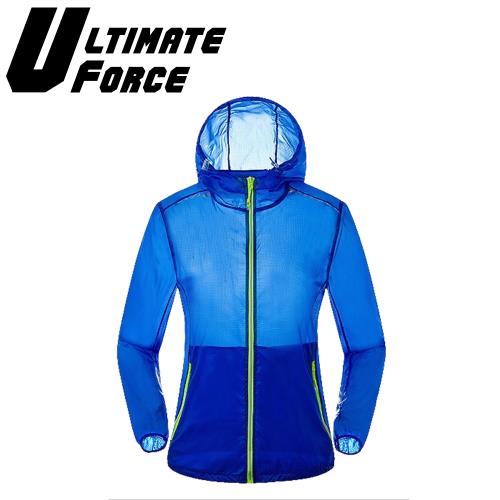 Ultimate Force「鋒速」男款輕量運動外套-寶藍色