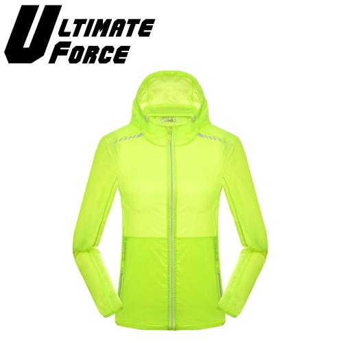 Ultimate Force「鋒速」女款輕量運動外套-螢光色