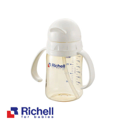 Richell日本利其爾 PPSU吸管型哺乳瓶(200ml)