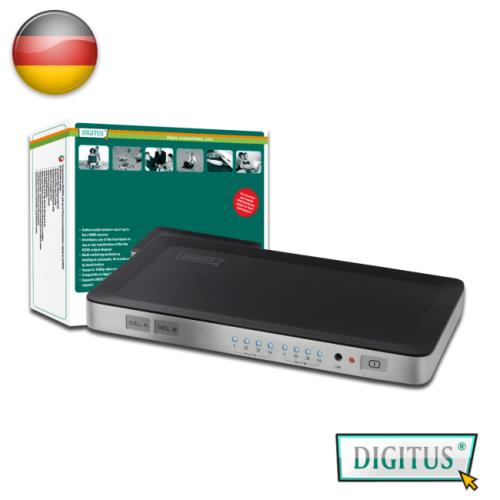 曜兆DIGITUS HDMI ~DS-48300四入二出切換器